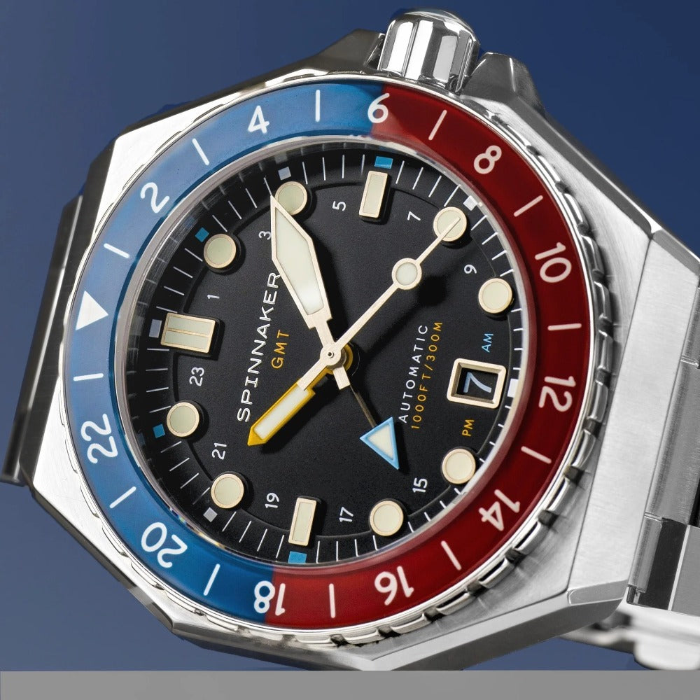 Spinnaker SP-5119-44 Dumas Automatisk GMT 44mm