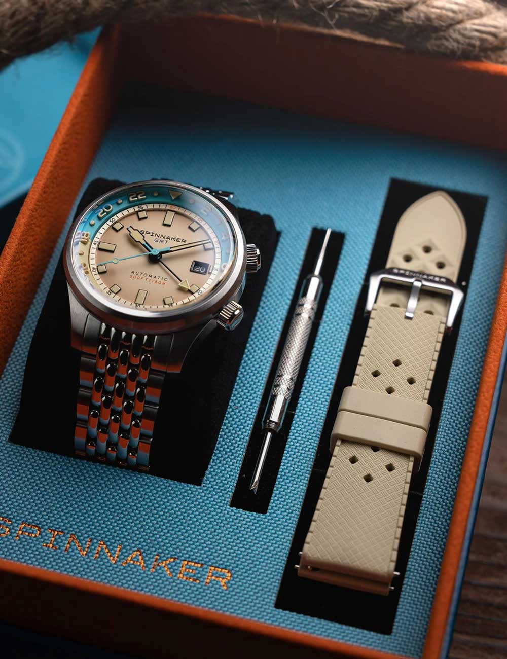 Spinnaker SP-5121-77 Bradner GMT Automatisk 42mm