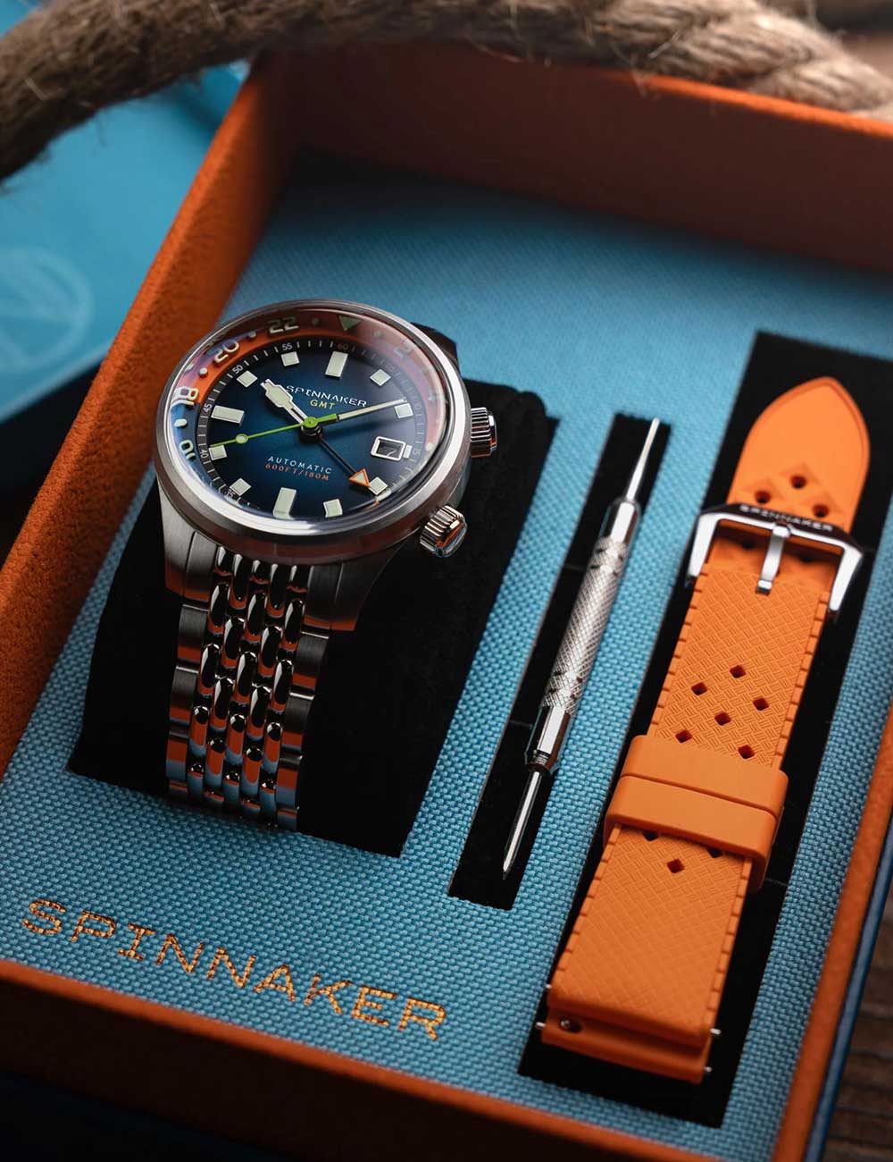 Spinnaker SP-5121-AA Bradner GMT Automatisk 42mm