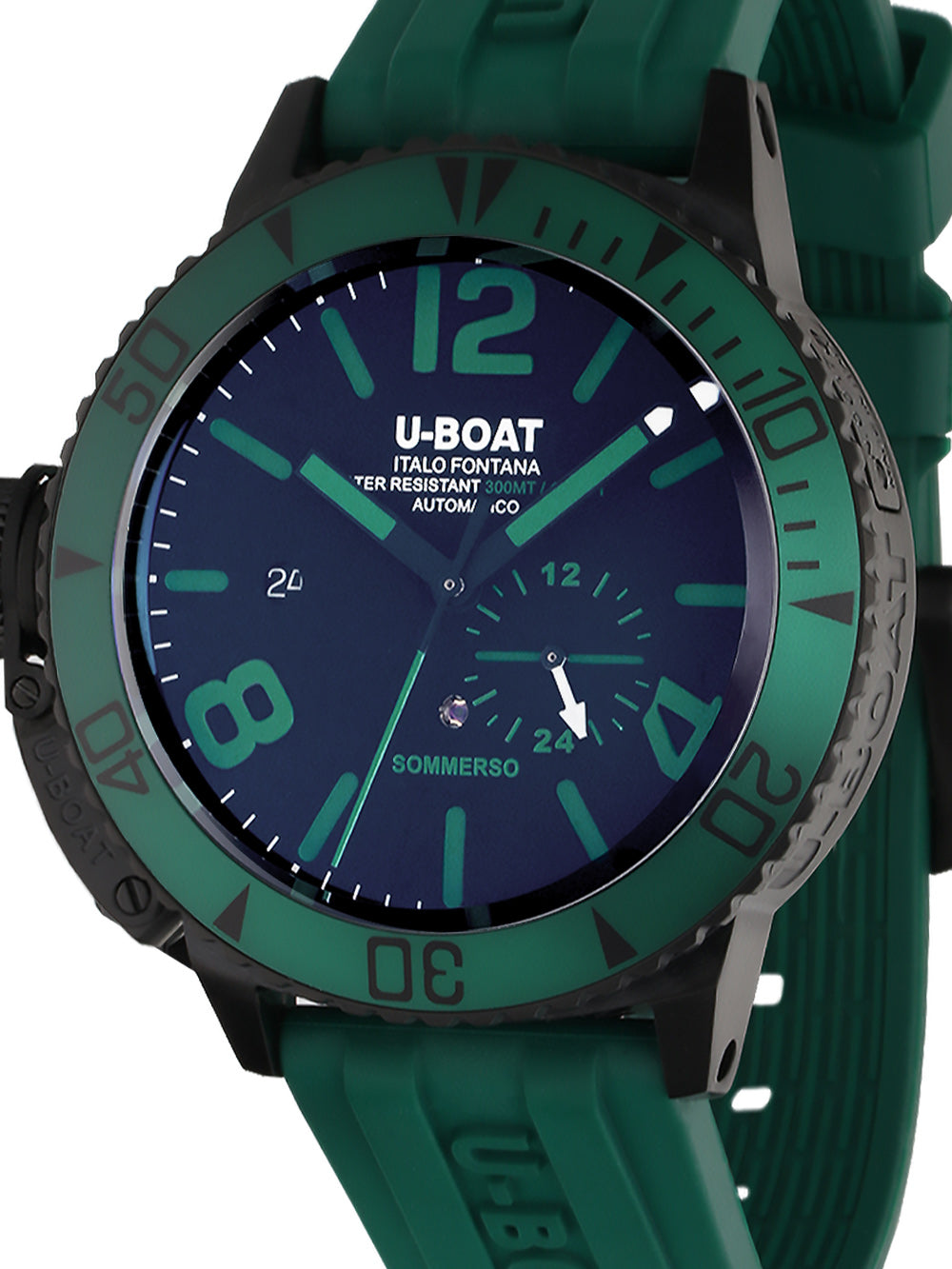 U-Boat 9667 Sommerso Grön IPB Automatisk 46mm