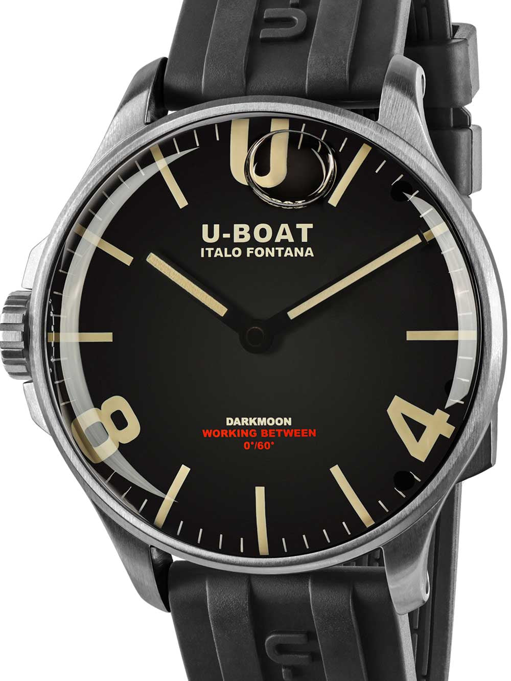 U-Boat 8463/B Darkmoon 44mm SS