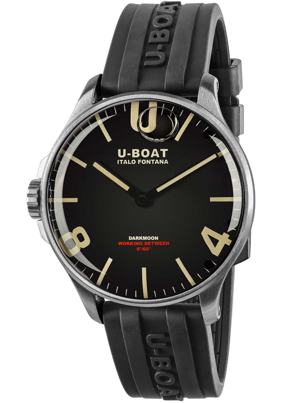 U-Boat 8463/B Darkmoon 44mm SS