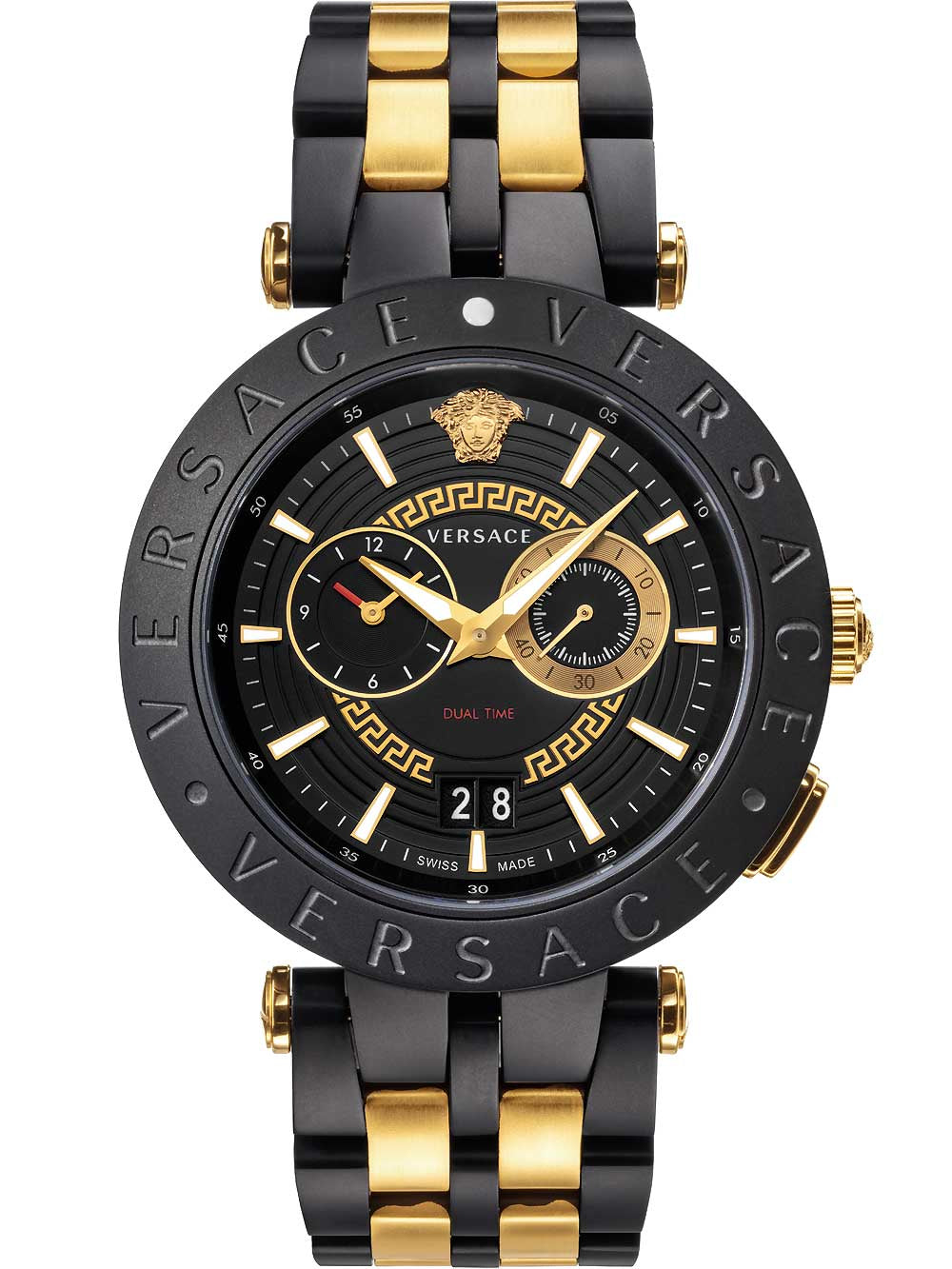 Versace VEBV00619 New New V-Race Dual Time 46mm