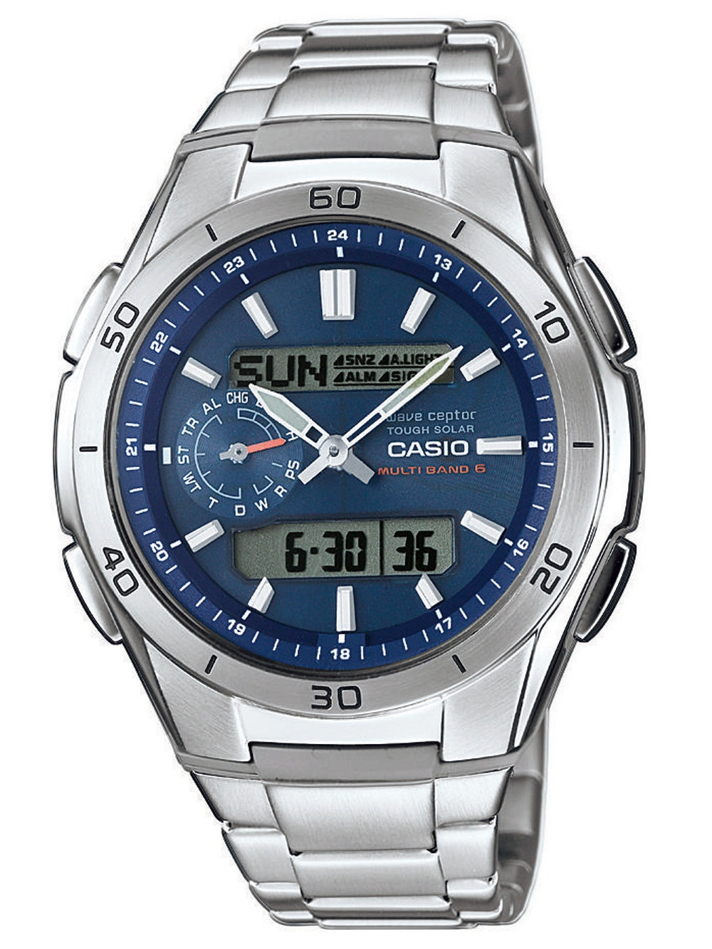 CASIO WVA-M650D-2AER Radio Controlled Solar 44mm