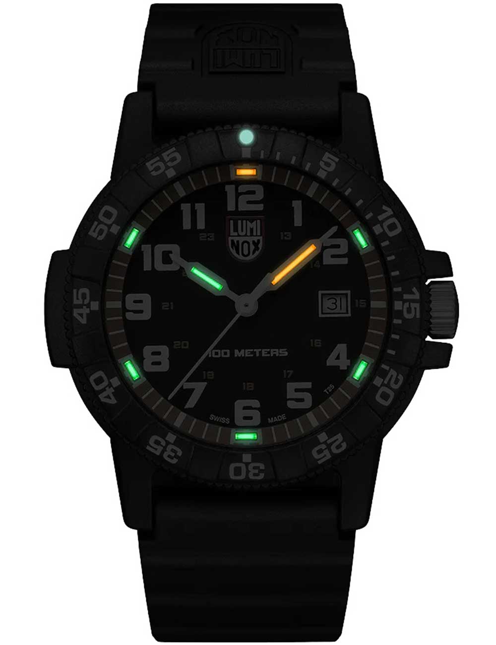 Luminox XS324 Läderback Sea Turtle Giant 44mm 100M